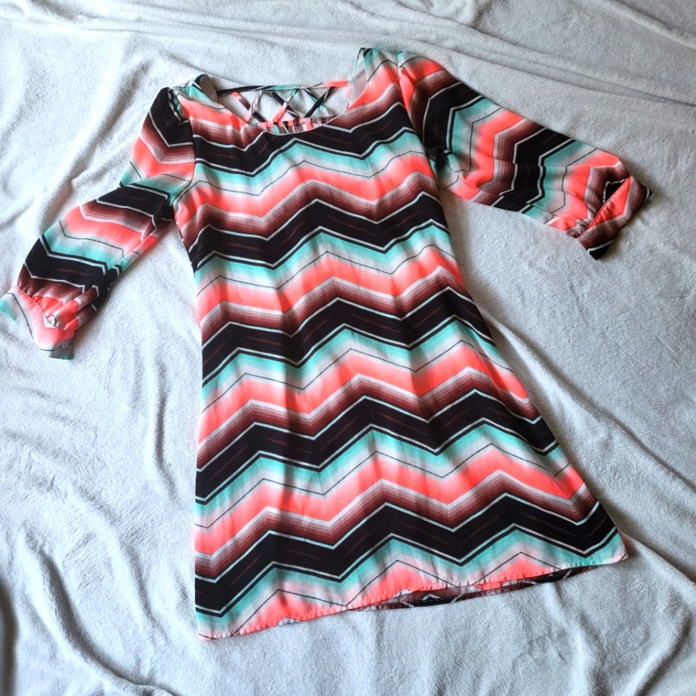 Heart Soul Dress 3/4 Sleeve M